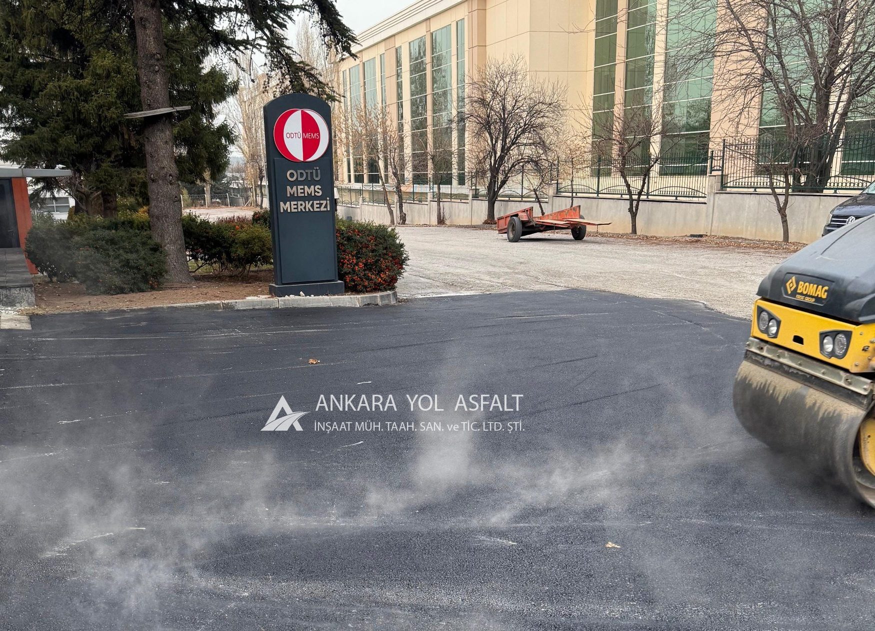 ODTÜ TEKNOKENT ASFALT YAMA İŞLERİ